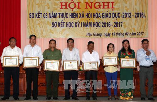 Hiệu quả công tác xã hội hóa giáo dục ở Hậu Giang