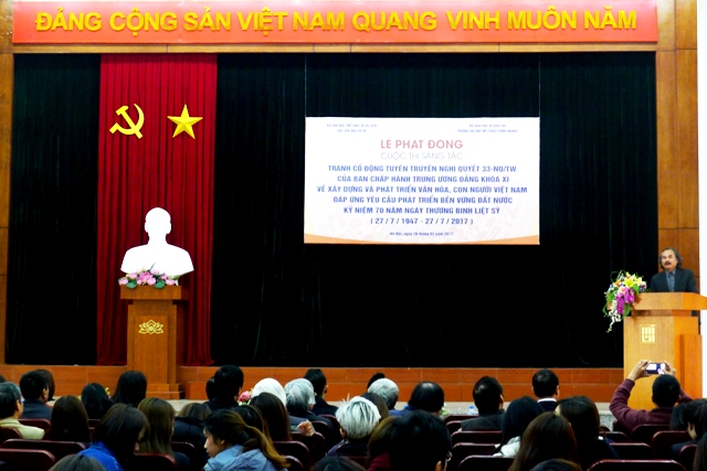 Phát động hai cuộc thi sáng tác tranh cổ động