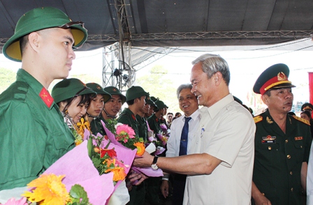Đồng Nai tổ chức giao quân năm 2017