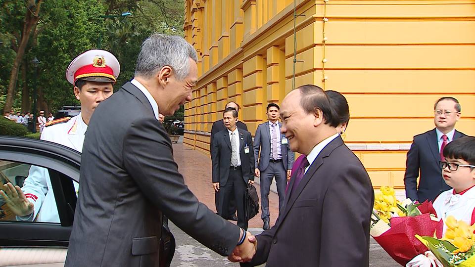 Tuyên bố chung Việt Nam - Xinh-ga-po