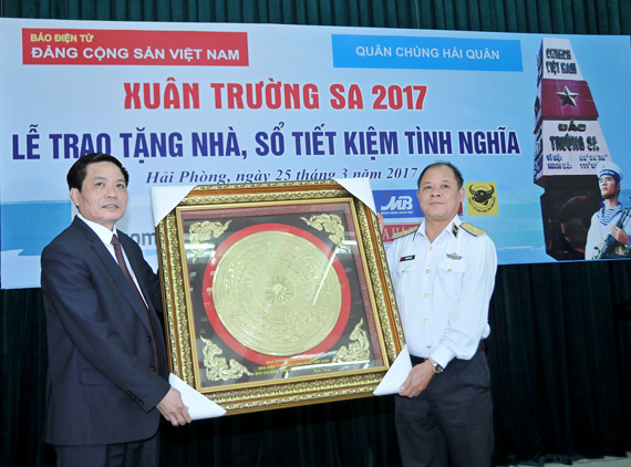 Chương trình Xuân Trường Sa 2017 - Tri ân nghĩa tình tại Hải Phòng