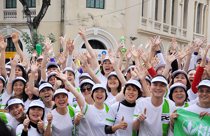 Gần 7 000 người dân Thủ đô tham dự Ngày chạy Olympic 2017