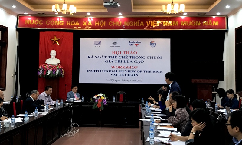 Ngành lúa gạo cần bỏ tư duy trọng lượng sang trọng chất
