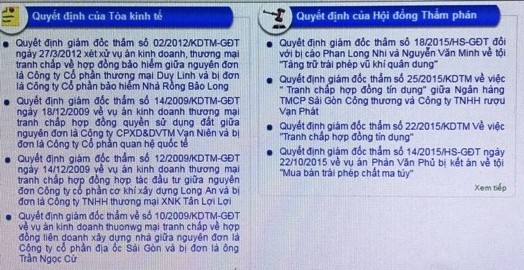 Bản án, quyết định được công bố phải bảo đảm chính xác, kịp thời