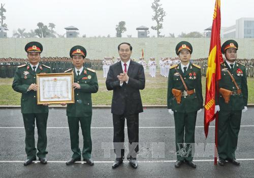 Chủ tịch nước Trần Đại Quang dự Lễ kỷ niệm 50 năm Ngày truyền thống Binh chủng Đặc công