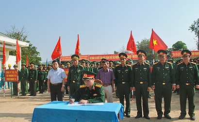 Kon Tum Các đơn vị quân đội trên địa bàn ra quân làm công tác dân vận