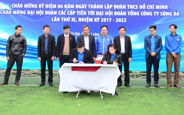 Tuổi trẻ Sông Đà triển khai hiệu quả công trình thanh niên gắn với kế hoạch sản xuất, kinh doanh