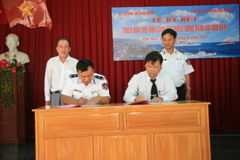 Bình Thuận Triển khai mô hình Cảnh sát biển “Đồng hành cùng ngư dân”