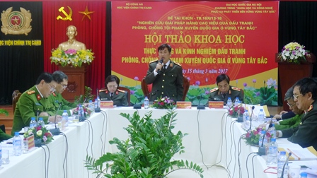 Thực trạng và kinh nghiệm đấu tranh phòng, chống tội phạm xuyên quốc gia ở vùng Tây Bắc