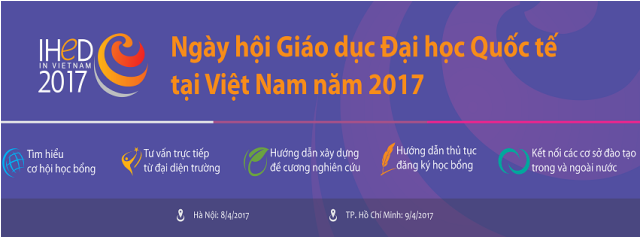 Sẽ tổ chức Ngày hội Giáo dục Đại học Quốc tế tại Việt Nam năm 2017