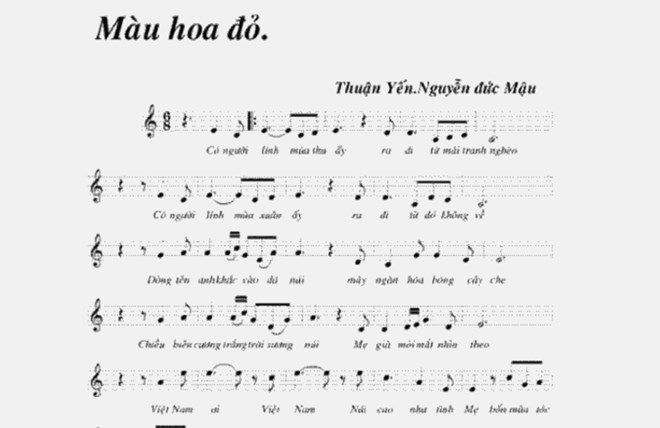 Đề nghị thu hồi lệnh cấm lưu hành, phổ biến ca khúc “Màu hoa đỏ”