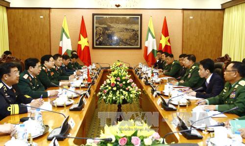 Thúc đẩy hợp tác quốc phòng Việt Nam - Myanmar