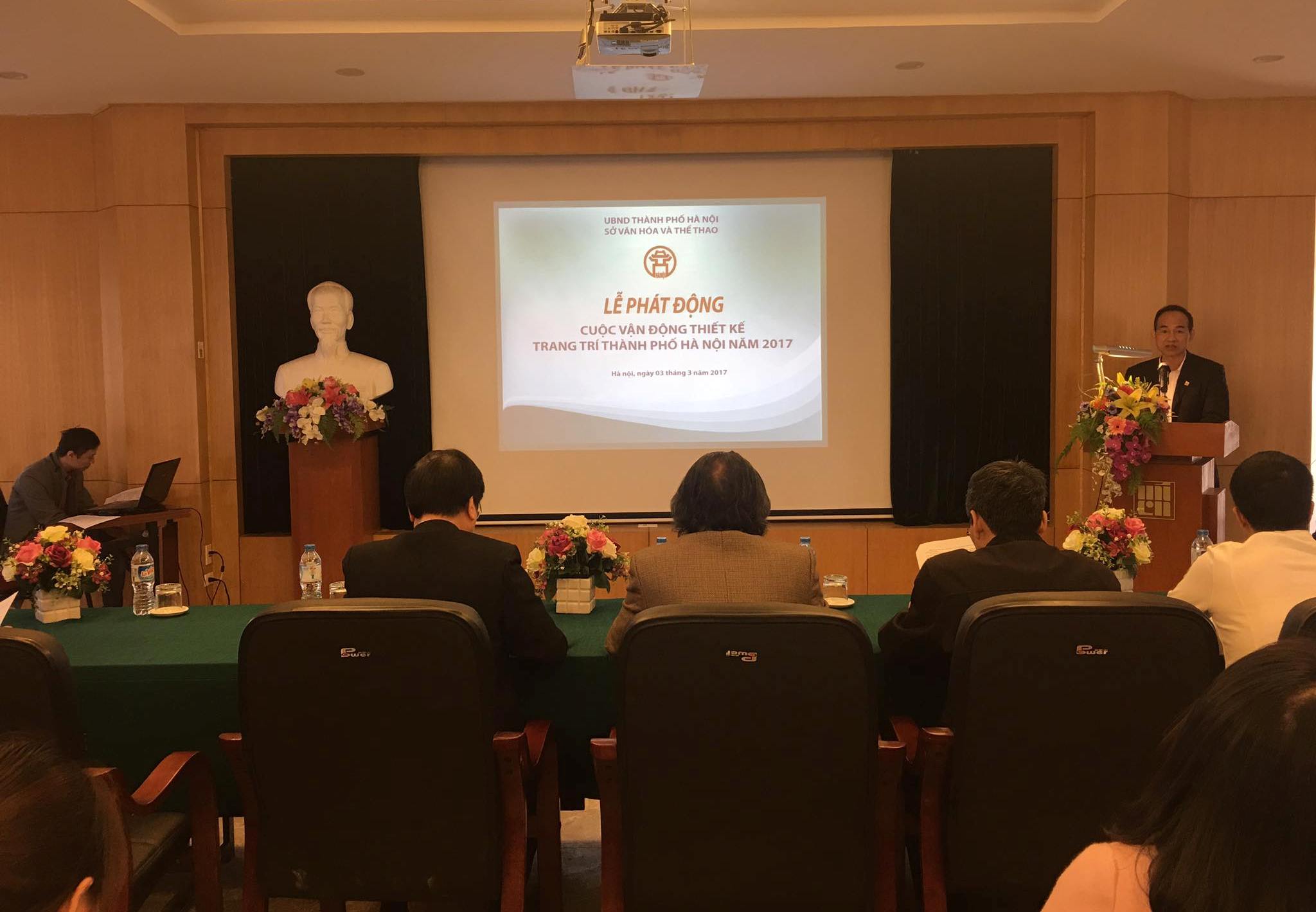 Phát động thiết kế trang trí thành phố Hà Nội 2017