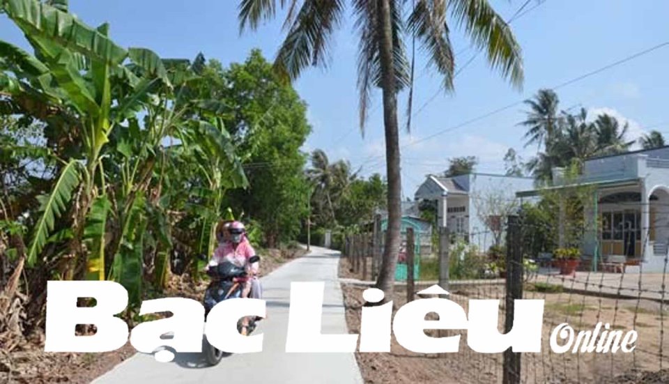 Điểm sáng từ phong trào xây dựng nông thôn mới ở huyện Vĩnh Lợi