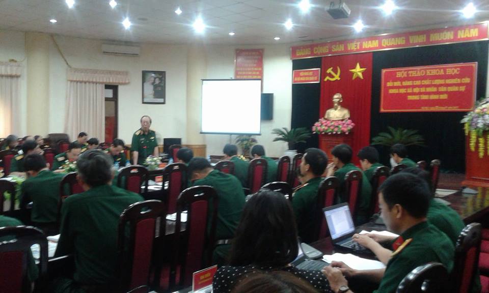 Nâng cao chất lượng nghiên cứu khoa học xã hội và nhân văn quân sự
