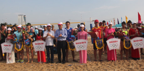 Khai mạc giải bóng chuyền bãi biển toàn quốc năm 2017