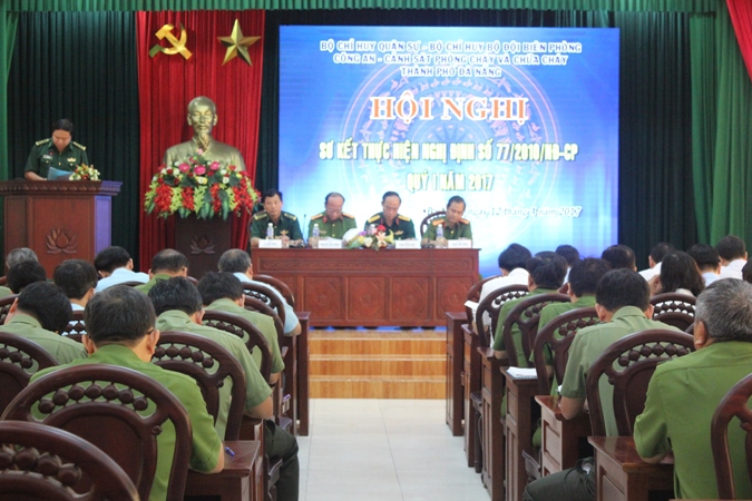 Đà Nẵng Tăng cường phối hợp thực hiện nhiệm vụ bảo vệ an ninh, trật tự và quốc phòng
