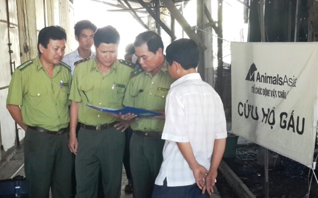 Cứu hộ hai cá thể gấu tại An Khê, Gia Lai