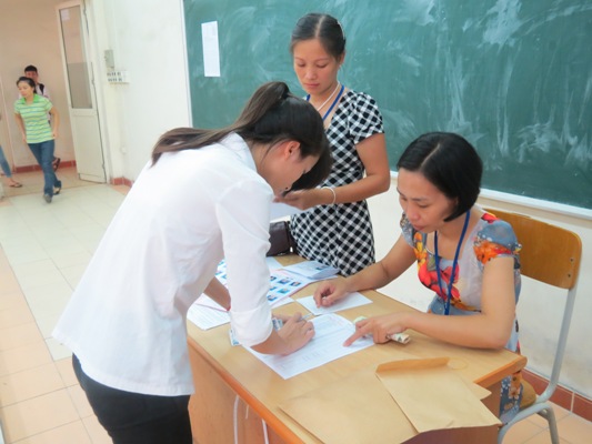 Gần 50 thí sinh chọn bài thi Khoa học xã hội