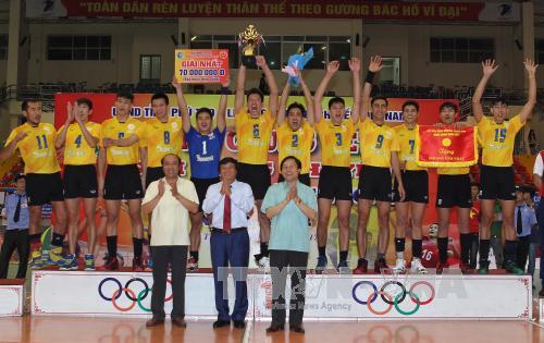 Kết thúc giải bóng chuyền tranh Cúp Hùng Vương 2017