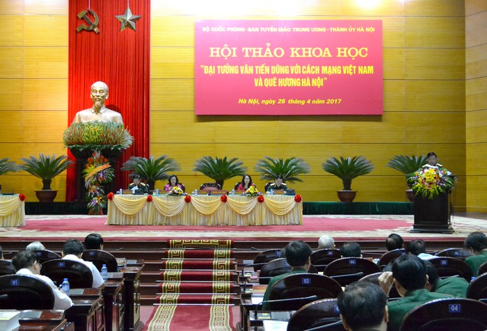 Đại tướng Văn Tiến Dũng với cách mạng Việt Nam và quê hương Hà Nội