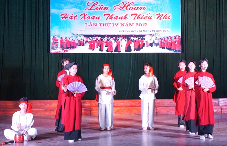 Liên hoan Hát Xoan thanh thiếu nhi thành phố Việt Trì lần thứ IV