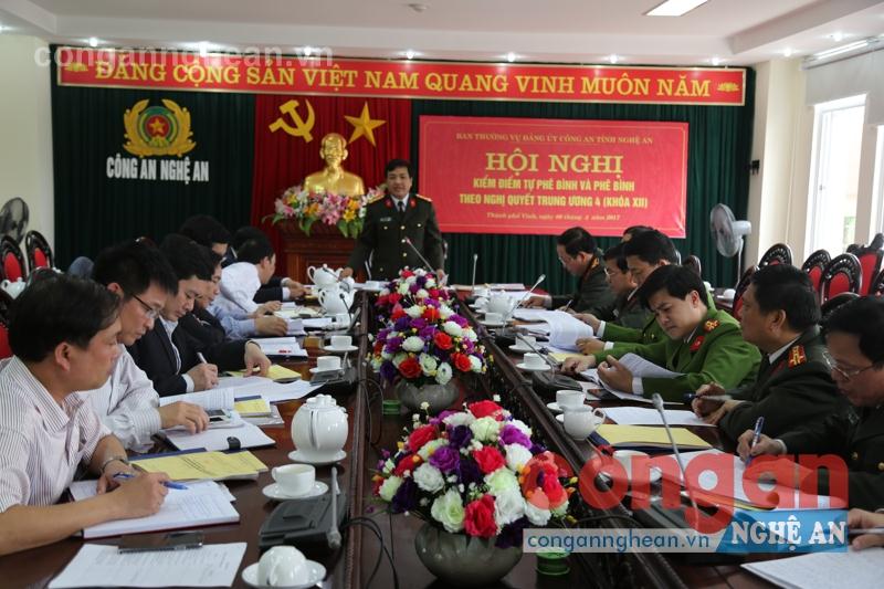 Công an Nghệ An thực hiện Nghị quyết TW 4 khóa XII  Cái được lớn nhất là tăng sức mạnh đoàn kết