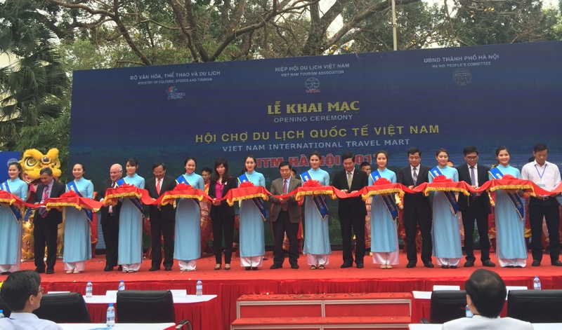 Khai mạc Hội chợ du lịch quốc tế Việt Nam 2017