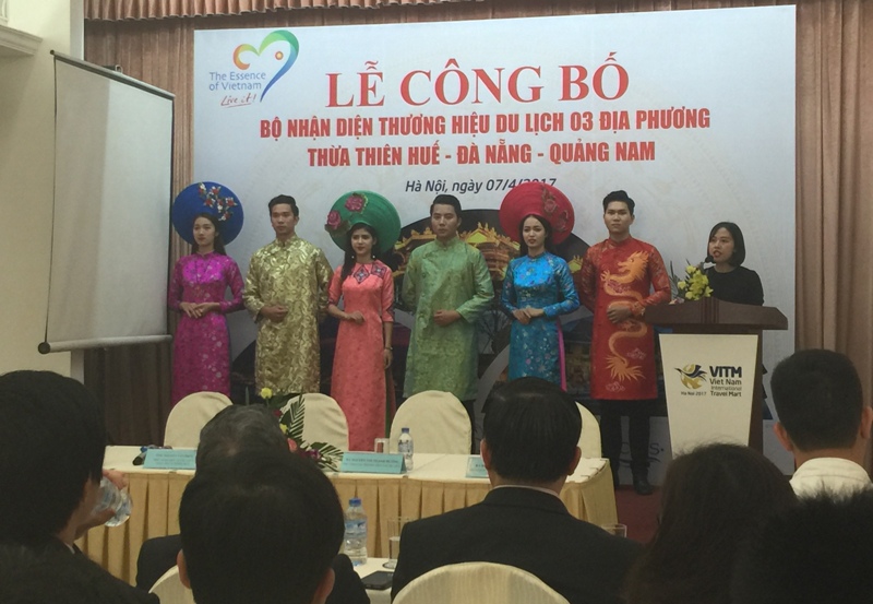 Công bố bộ nhận diện thương hiệu du lịch của 3 tỉnh miền Trung