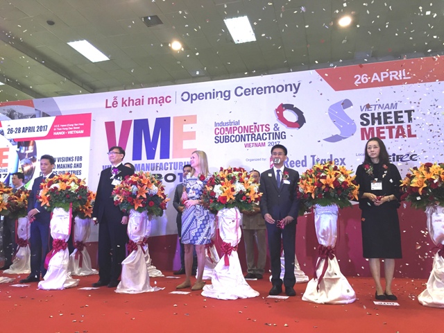 Vietnam Manufacturing Expo 2017 Khởi đầu cho kỷ nguyên mới của ngành công nghiệp 4 0