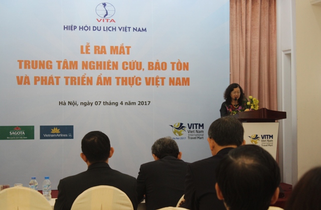Ra mắt Trung tâm nghiên cứu, bảo tồn và phát triển ẩm thực Việt Nam