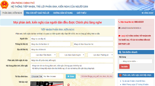 Lắng nghe tiếng nói của dân