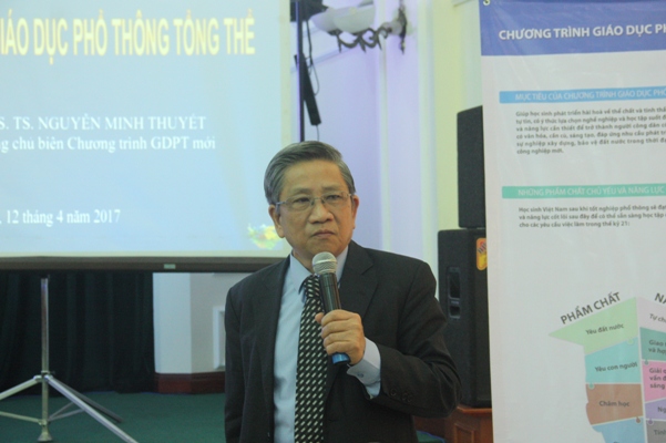 Công bố Dự thảo Chương trình giáo dục phổ thông tổng thể