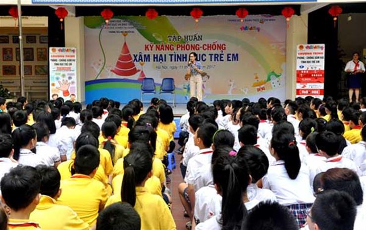 Hà Nội Phòng chống xâm hại tình dục trong nhà trường