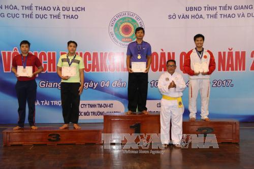 Bế mạc Giải vô địch Pencak Silat toàn quốc năm 2017