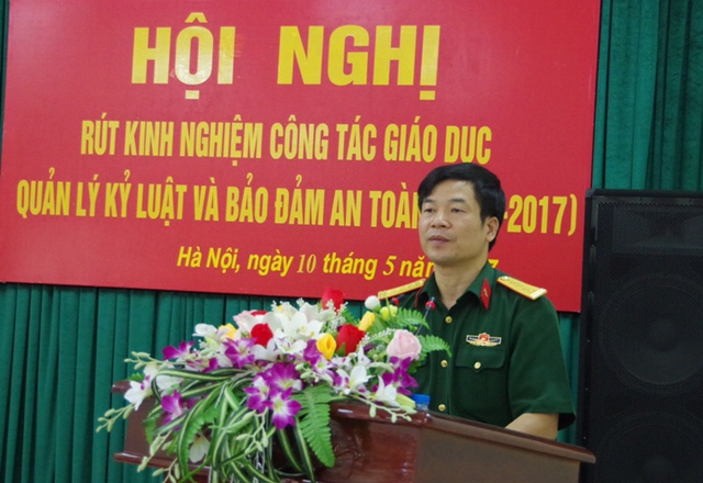 Lữ đoàn 201 rút kinh nghiệm công tác giáo dục, quản lý kỷ luật, bảo đảm an toàn giai đoạn 2015 - 2017