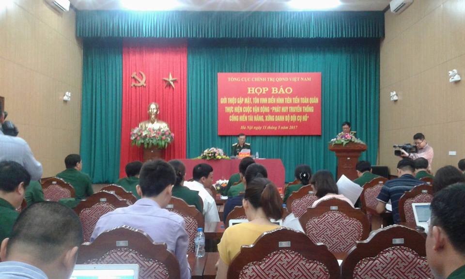 Tôn vinh 127 điển hình tiên tiến toàn quân