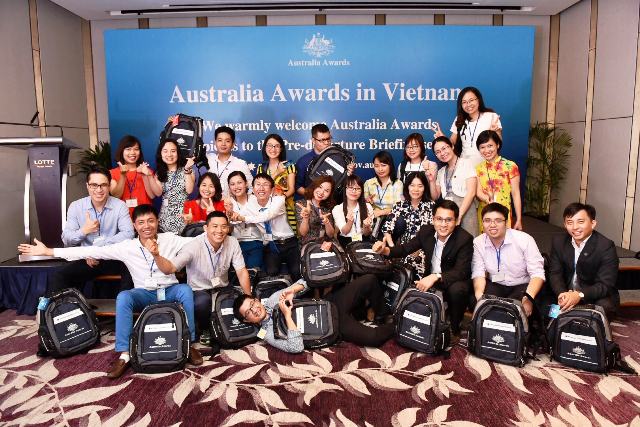 25 tân học viên học bổng Chính phủ Australia chuẩn bị lên đường