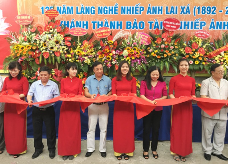 Khai trương Bảo tàng Nhiếp ảnh Lai Xá