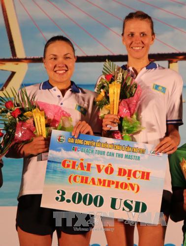 Kazakhstan vô địch Giải Bóng chuyền bãi biển nữ châu Á năm 2017