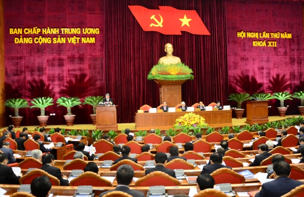 Ngày làm việc thứ năm Hội nghị Trung ương 5 khóa XII