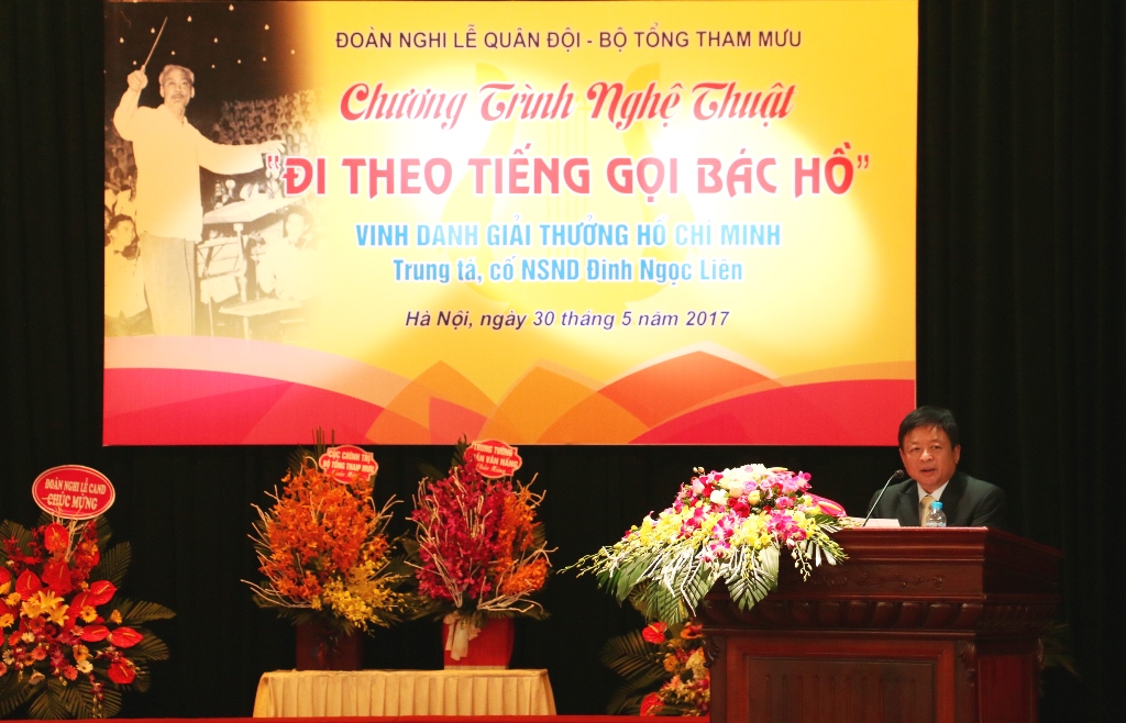 Vinh danh giải thưởng Hồ Chí Minh dành cho cố Nhạc sĩ Đinh Ngọc Liên