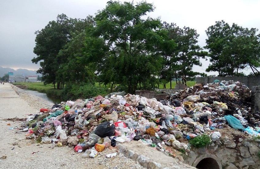 Thanh Liêm Hà Nam  Cần sớm giải quyết những hệ lụy từ rác thải dân sinh