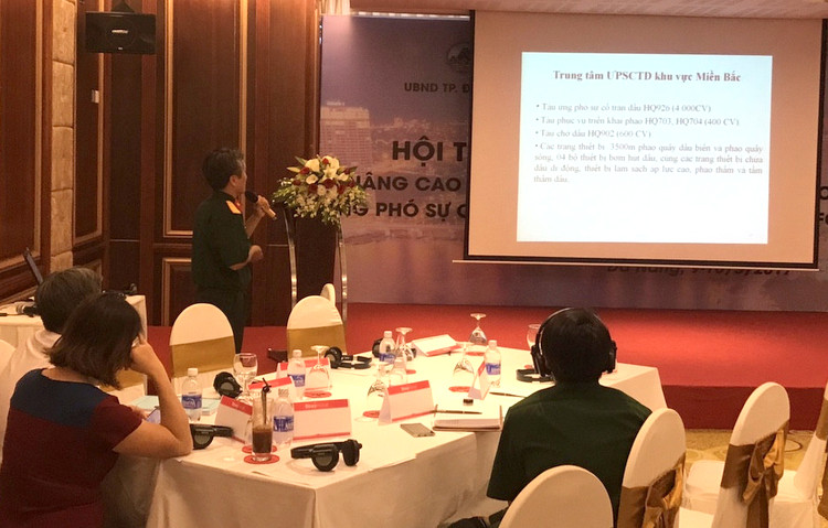 Nâng cao năng lực ứng phó sự cố tràn dầu