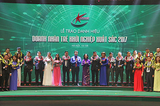 Tuyên dương 100 doanh nhân trẻ khởi nghiệp xuất sắc