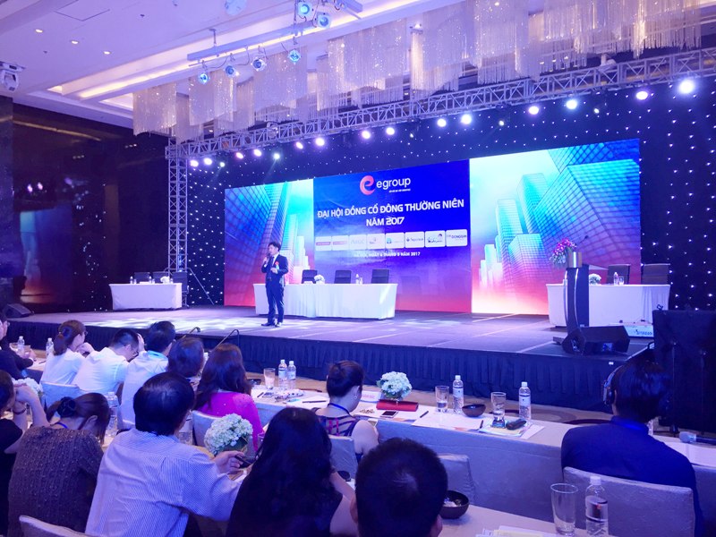 Công ty cổ phần Tập đoàn giáo dục Egroup tổ chức Đại hội cổ đông thường niên 2017