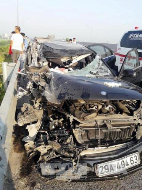 Vụ tai nạn giao thông trên cao tốc Hà Nội-Hải Phòng Thêm một nạn nhân tử vong