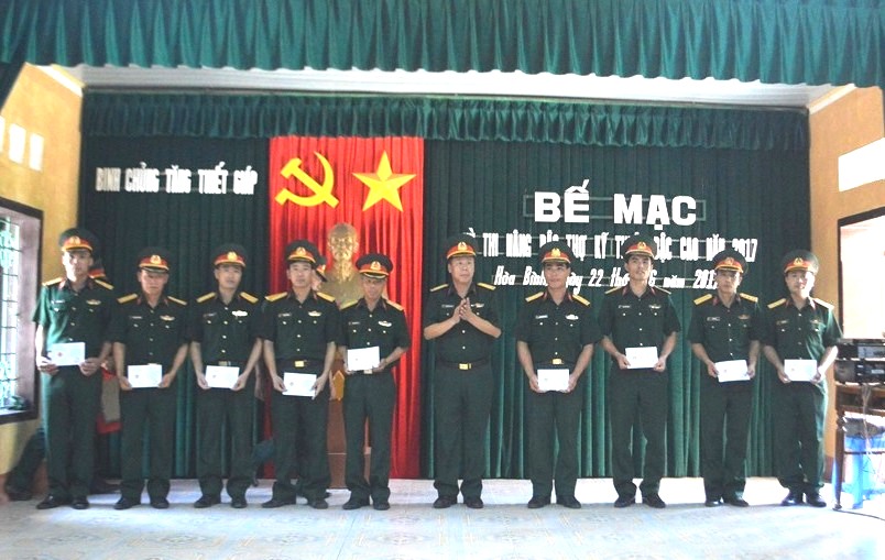 Binh chủng Tăng thiết giáp Bế mạc kỳ thi nâng bậc thợ kỹ thuật bậc cao