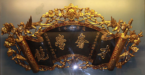 Triển lãm đồ gỗ sơn son thếp vàng thời Lê, Nguyễn