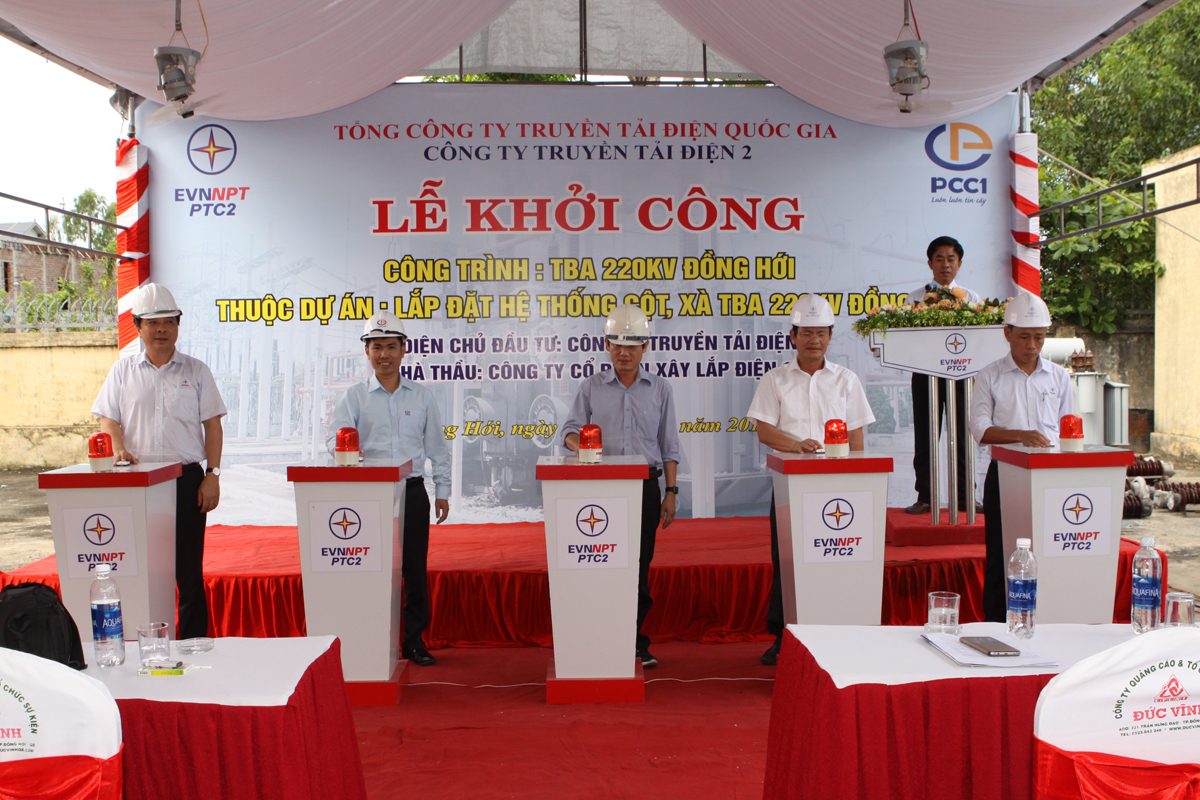 Khởi công công trình bảo an ninh năng lượng quốc gia khu vực miền Trung